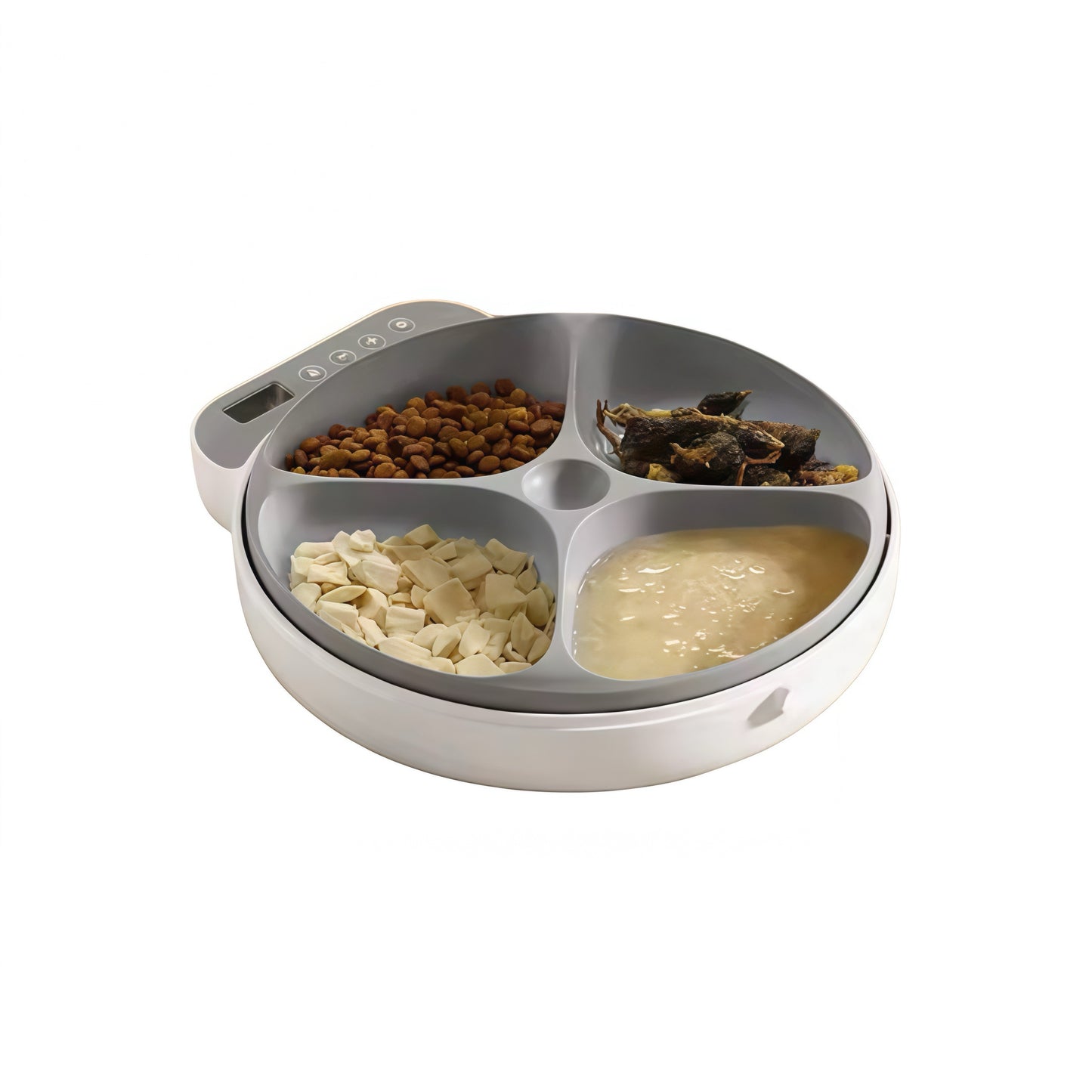 IntelliFeed Mini — 4-Meal Smart Wet & Dry Food Feeder